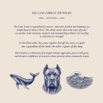 Cane Corso Whale Cropped Sweatshirt