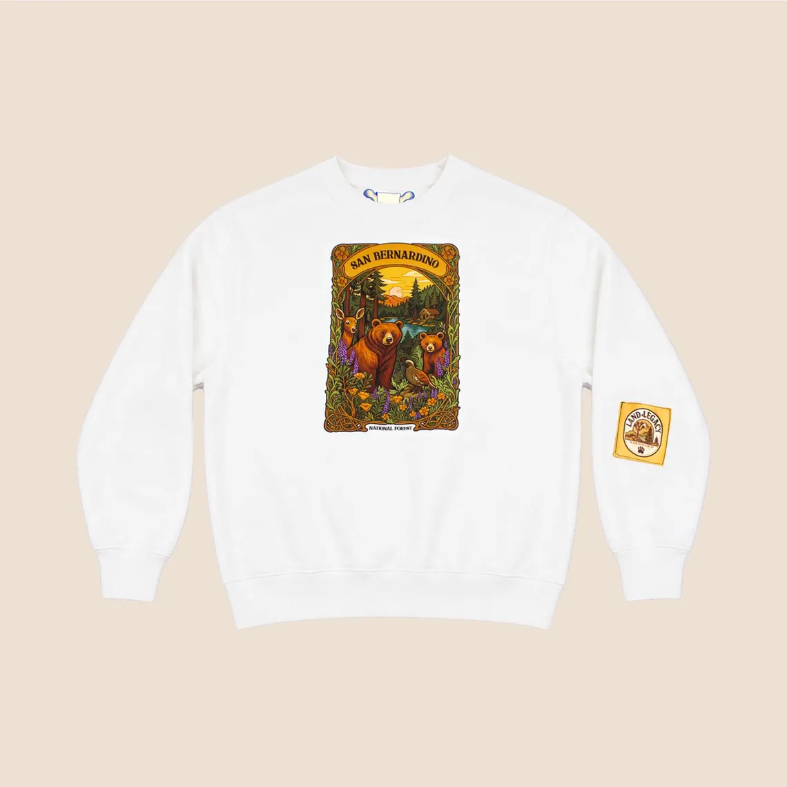 San Bernardino National Forest Crewneck Sweatshirt 2